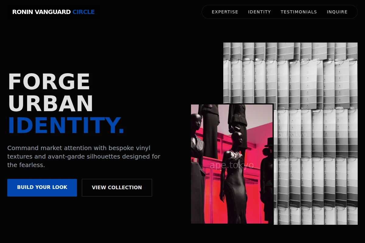 Vinyl Fashion Design