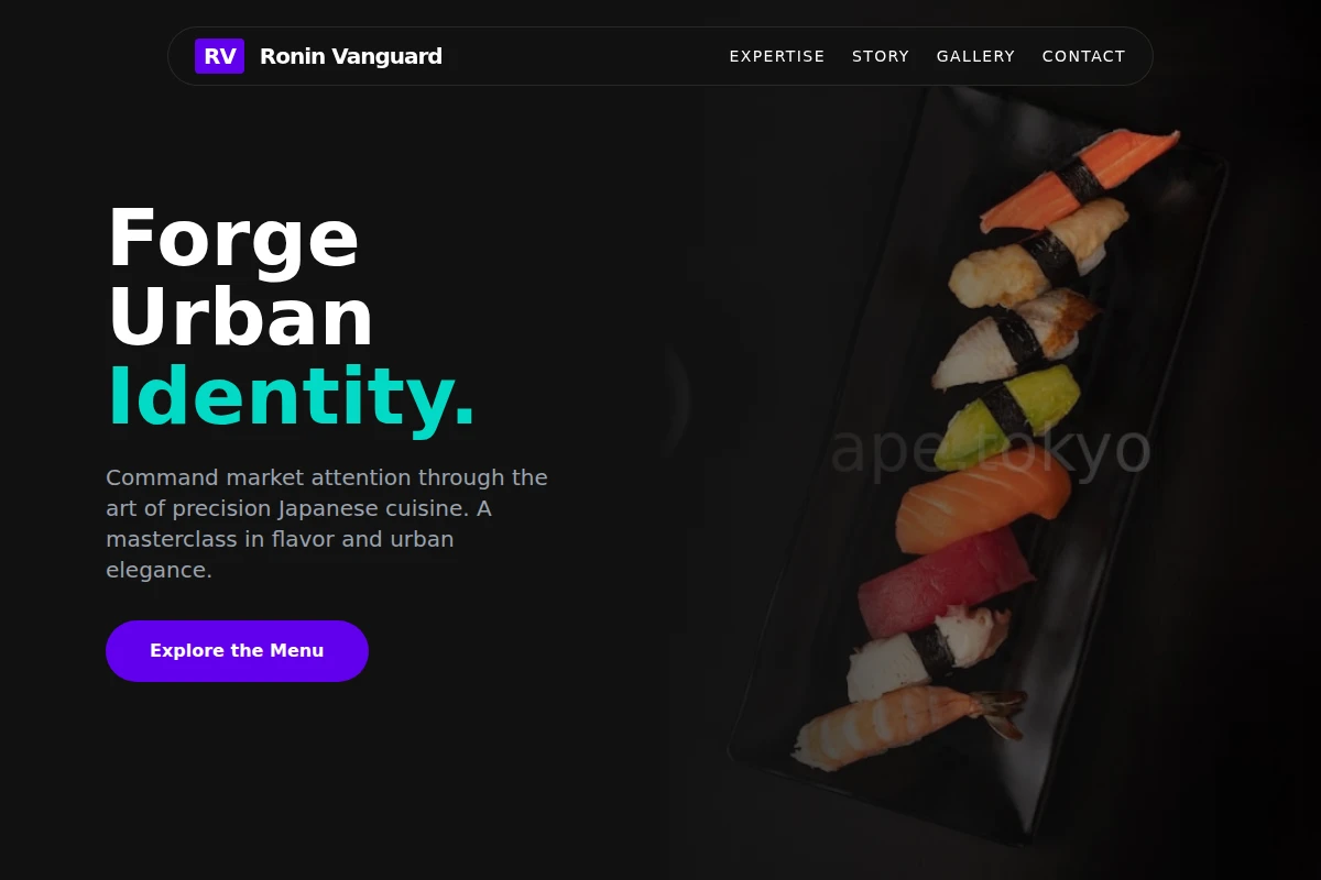 Vector Japanese Food