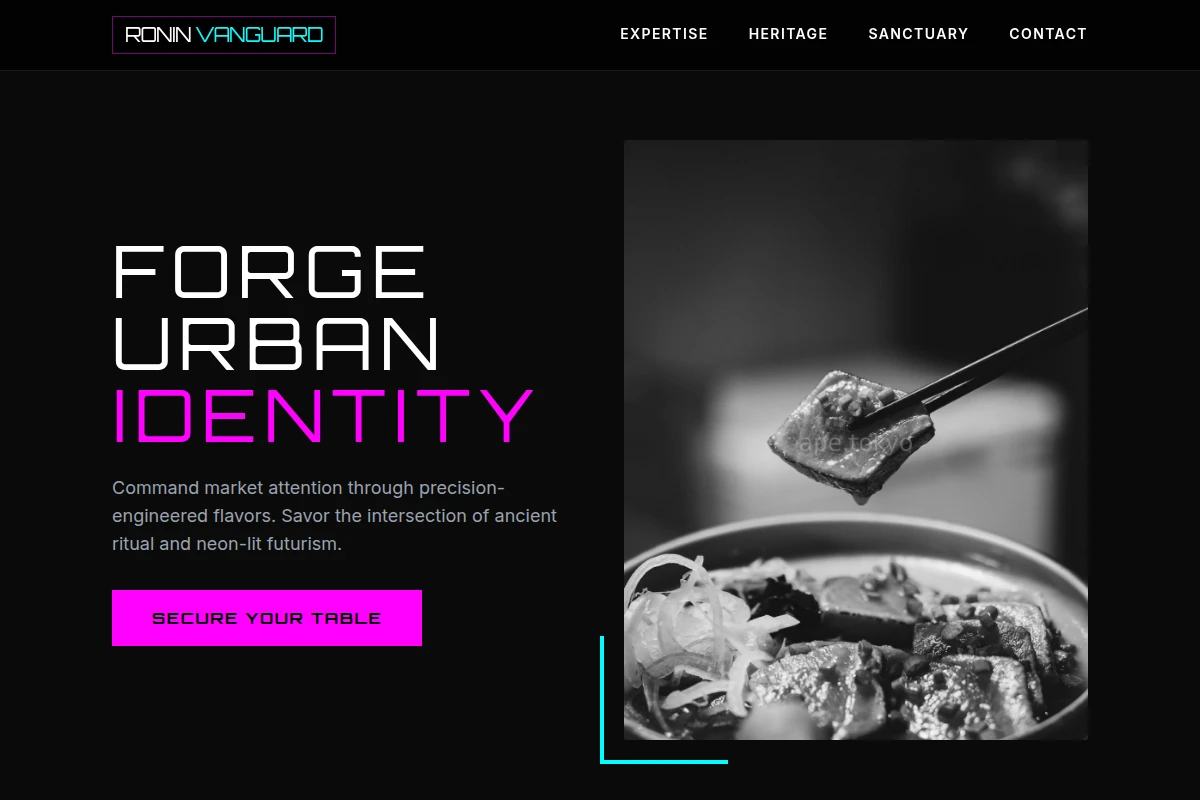 Cyber Japanese Food