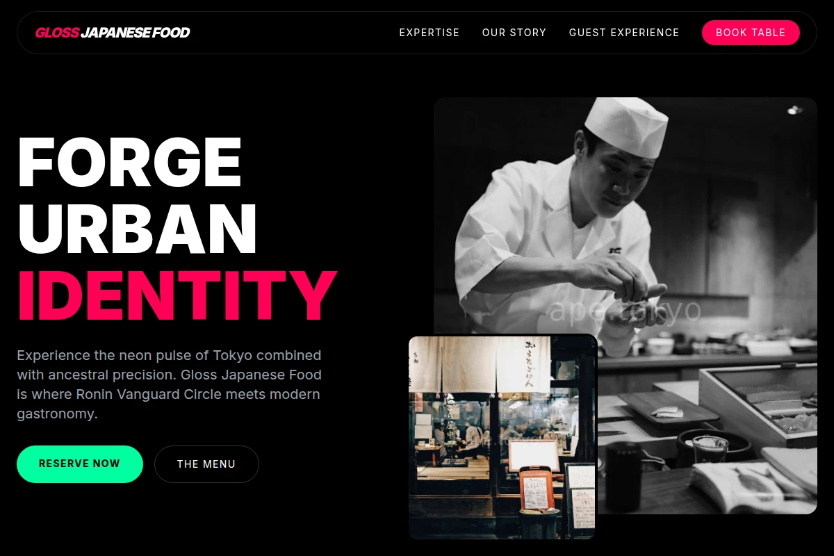 Gloss Japanese Food