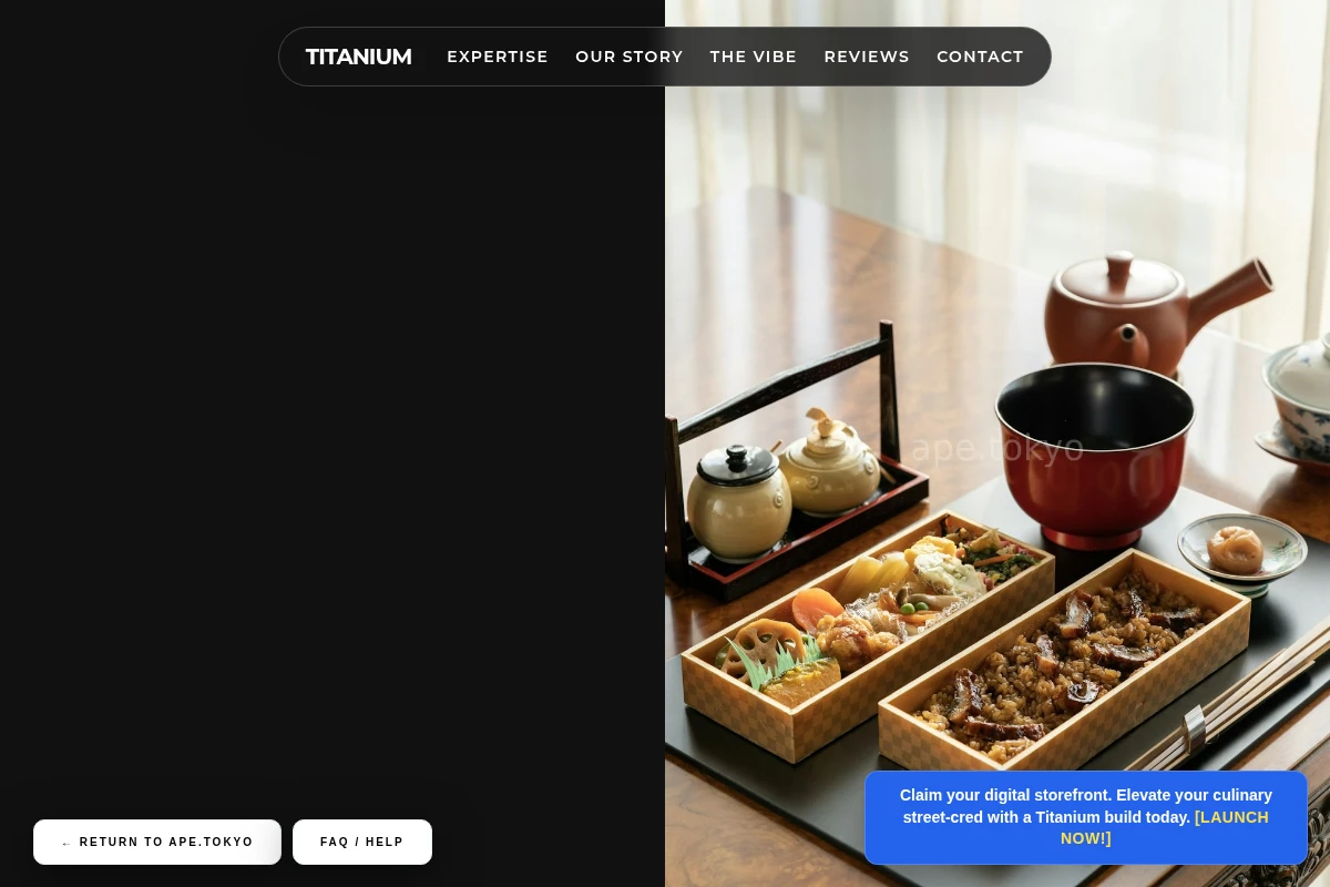 Titanium Japanese Food